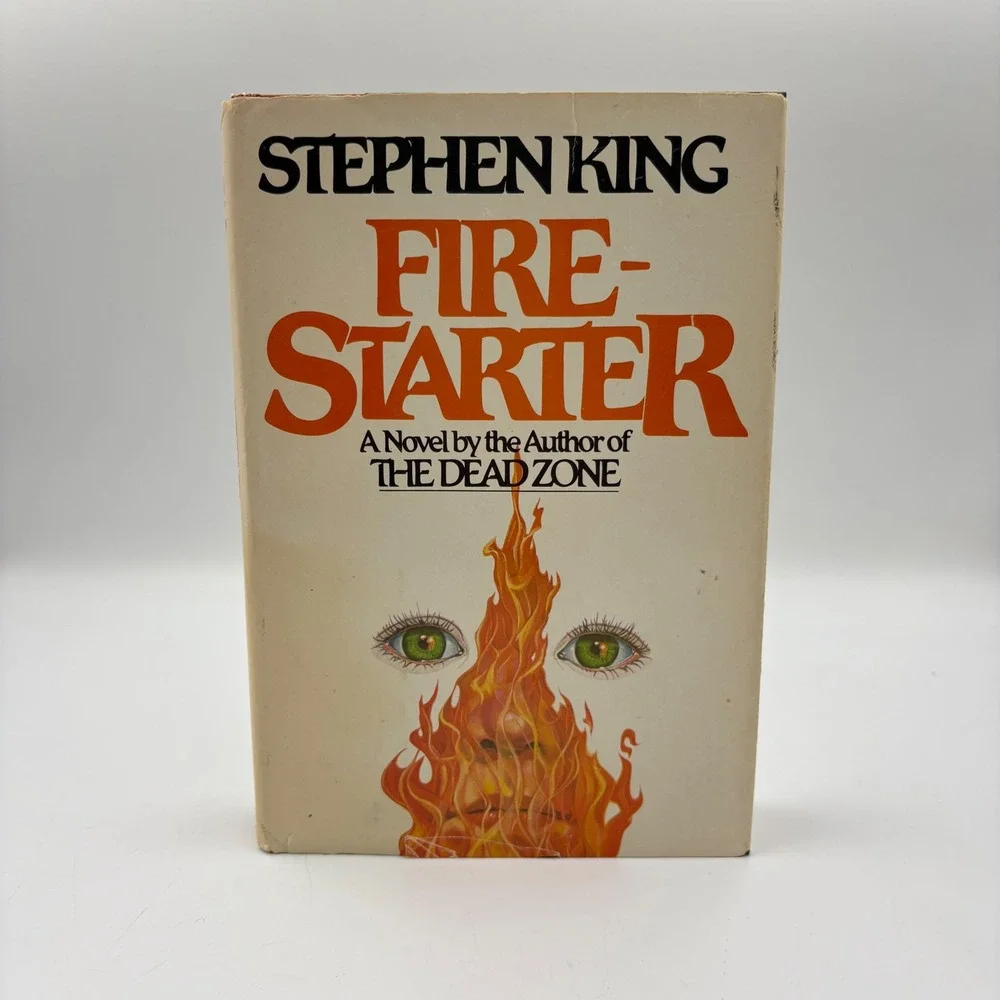 Stephen King Firestarter Book Adult Good Hardcover Book Club Edition 1980